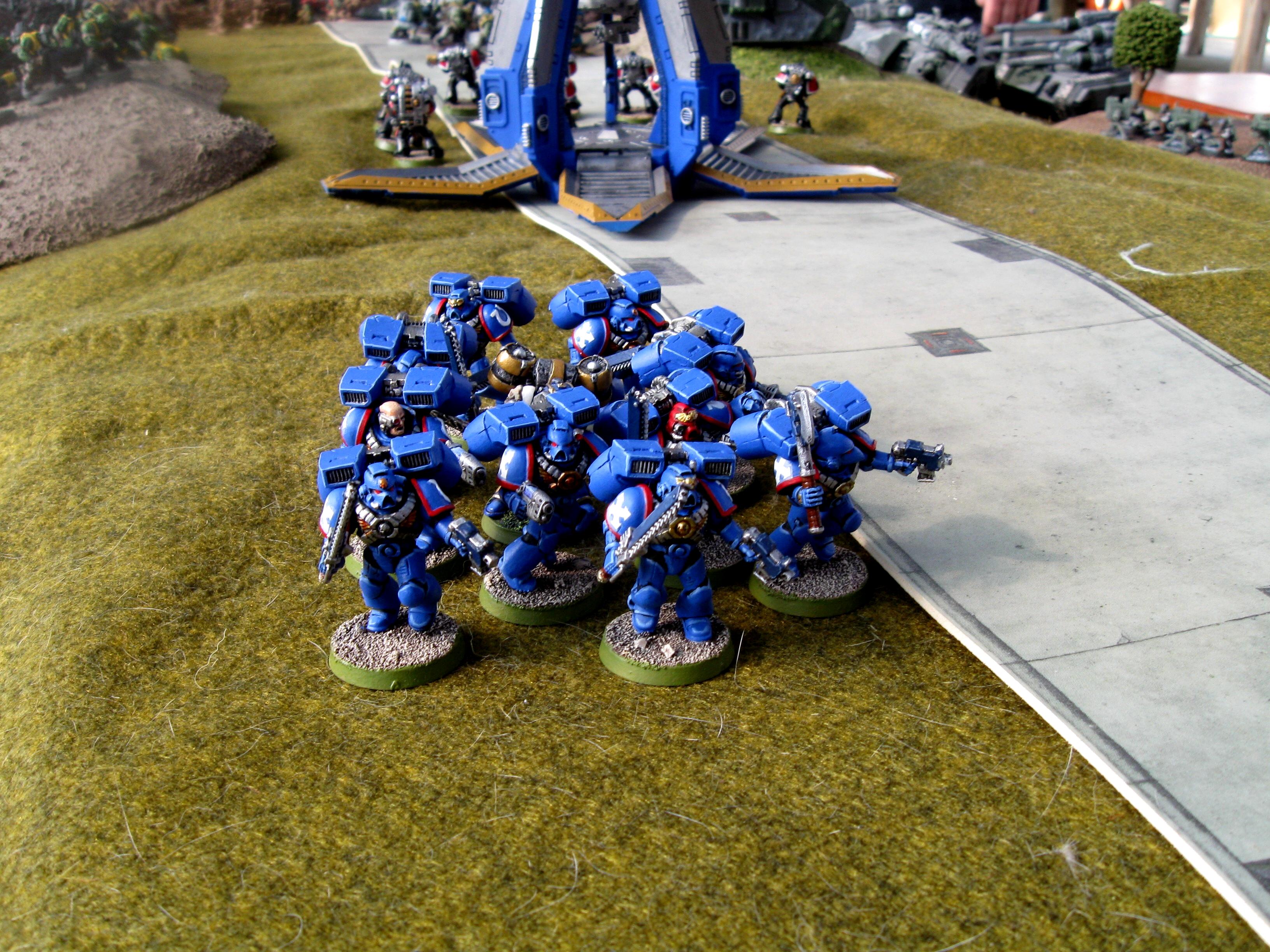 Assault Squad, Jump Pack Infantry, Space Marines, Ultramarines
