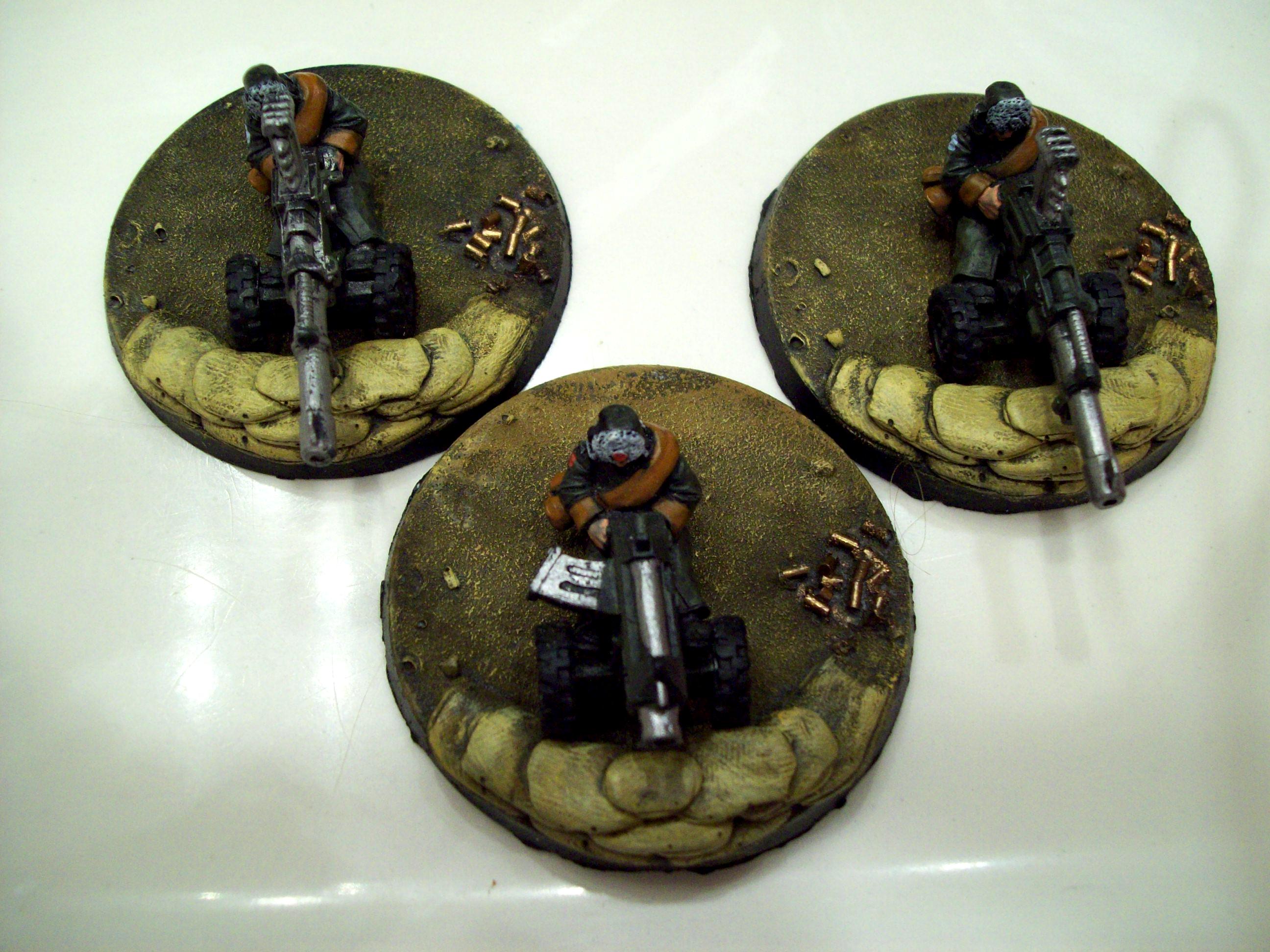 Heavy Weapon, Imperial Guard, Resin Bases, Valhallans