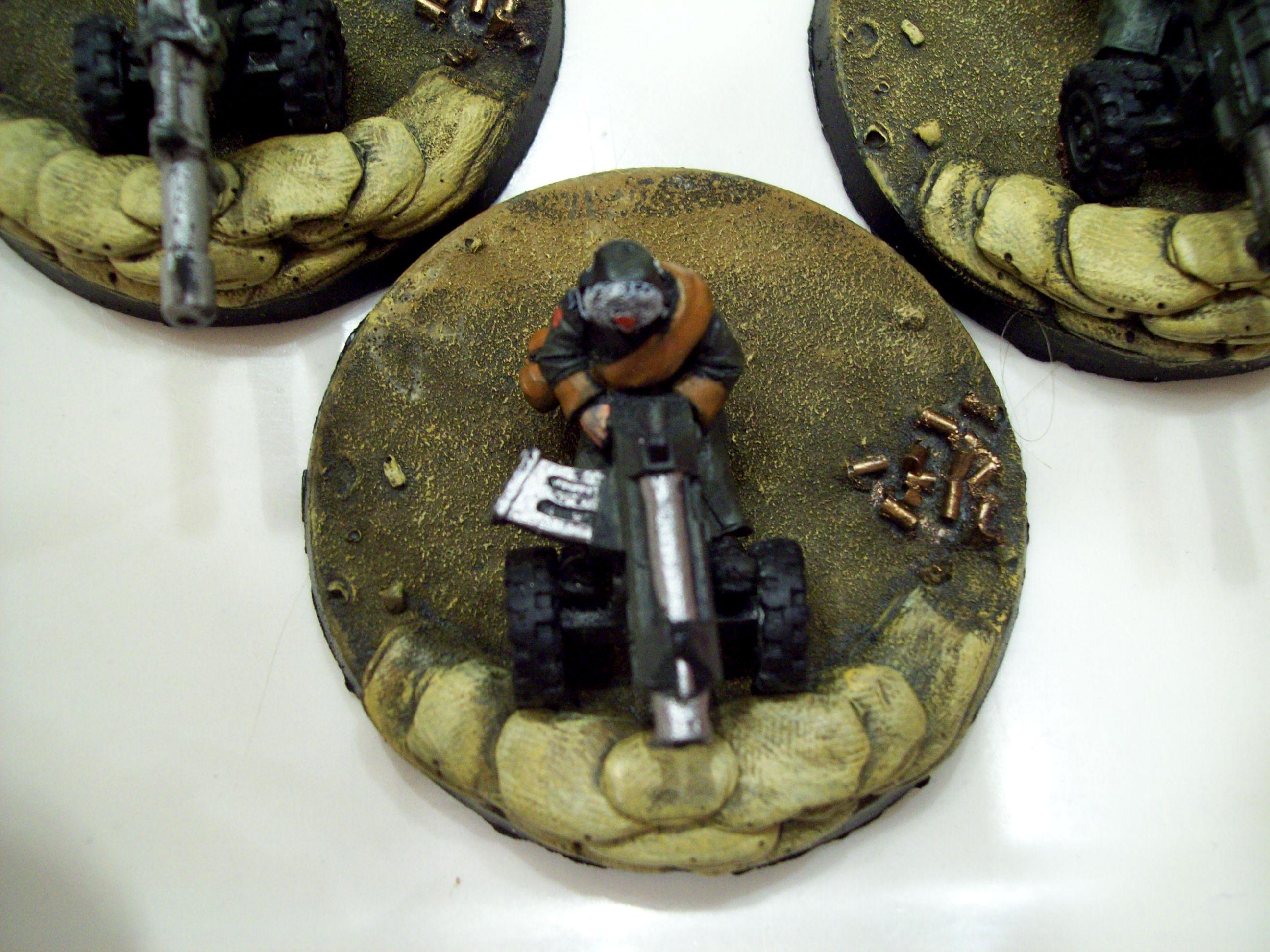 Heavy Weapon, Imperial Guard, Resin Bases, Valhallans