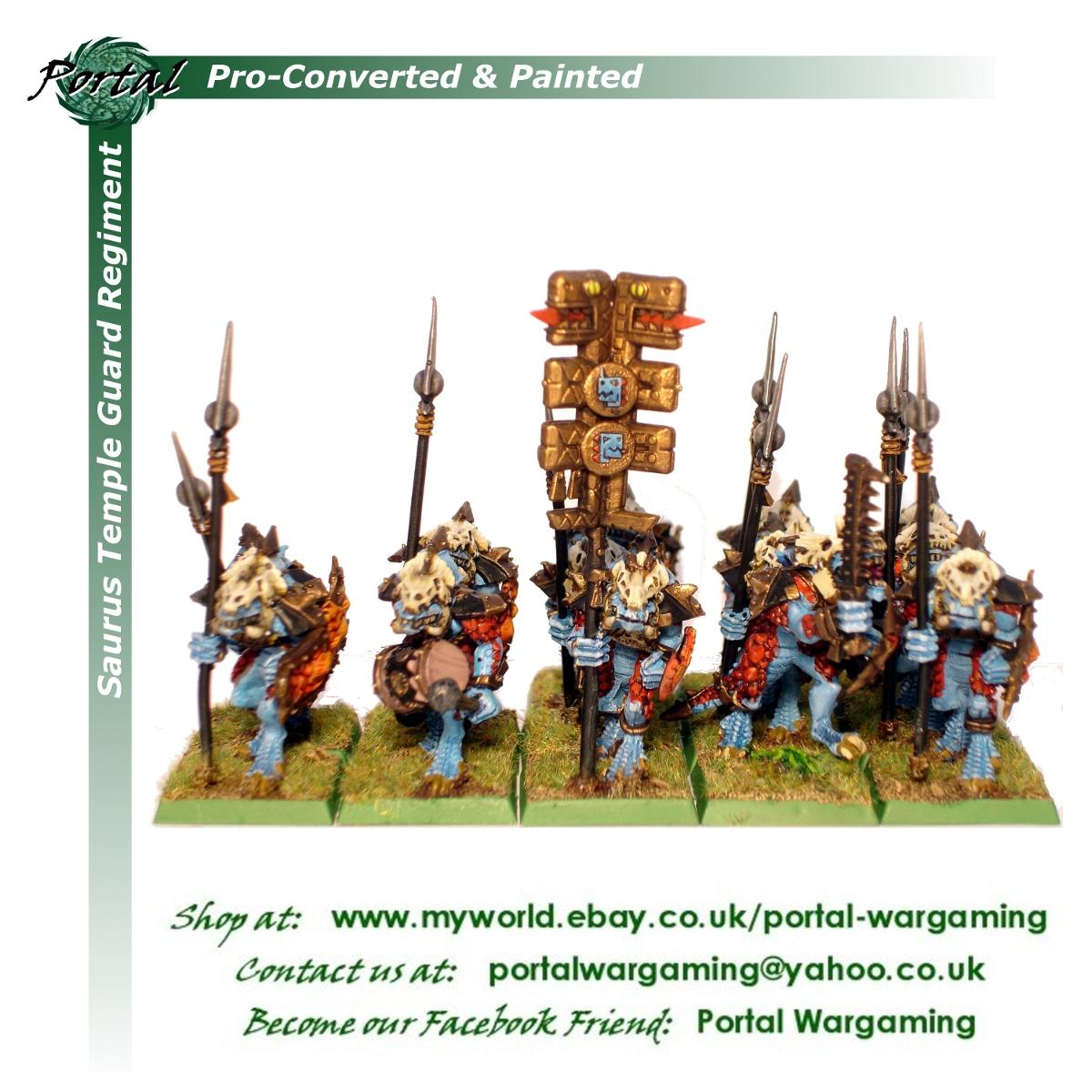 Lizardmen, Pro-painted, Warhammer Fantasy