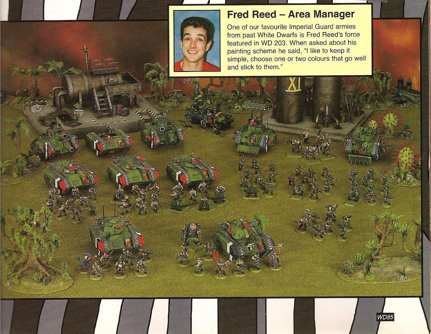 Copyright Games Workshop, Imperial Guard, Retro Review, White Dwarf
