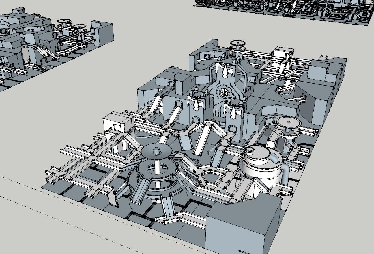 Cities Of Death, Terrain, Work In Progress