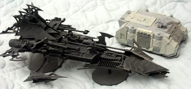 Breotan, Conversion, Dark Eldar, Raider, Shadow, Super-heavy