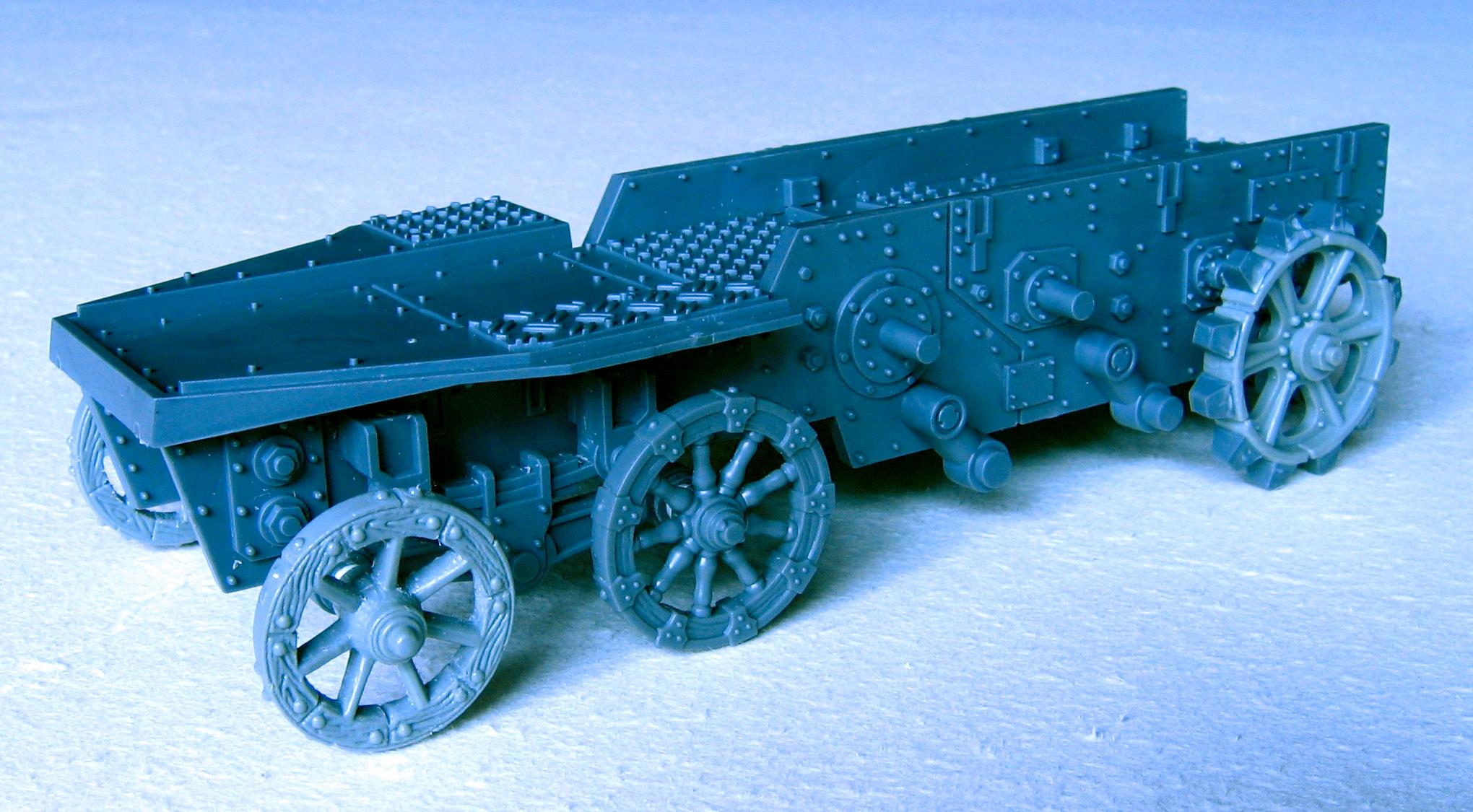 Battlewagon, Orks, Steampunk