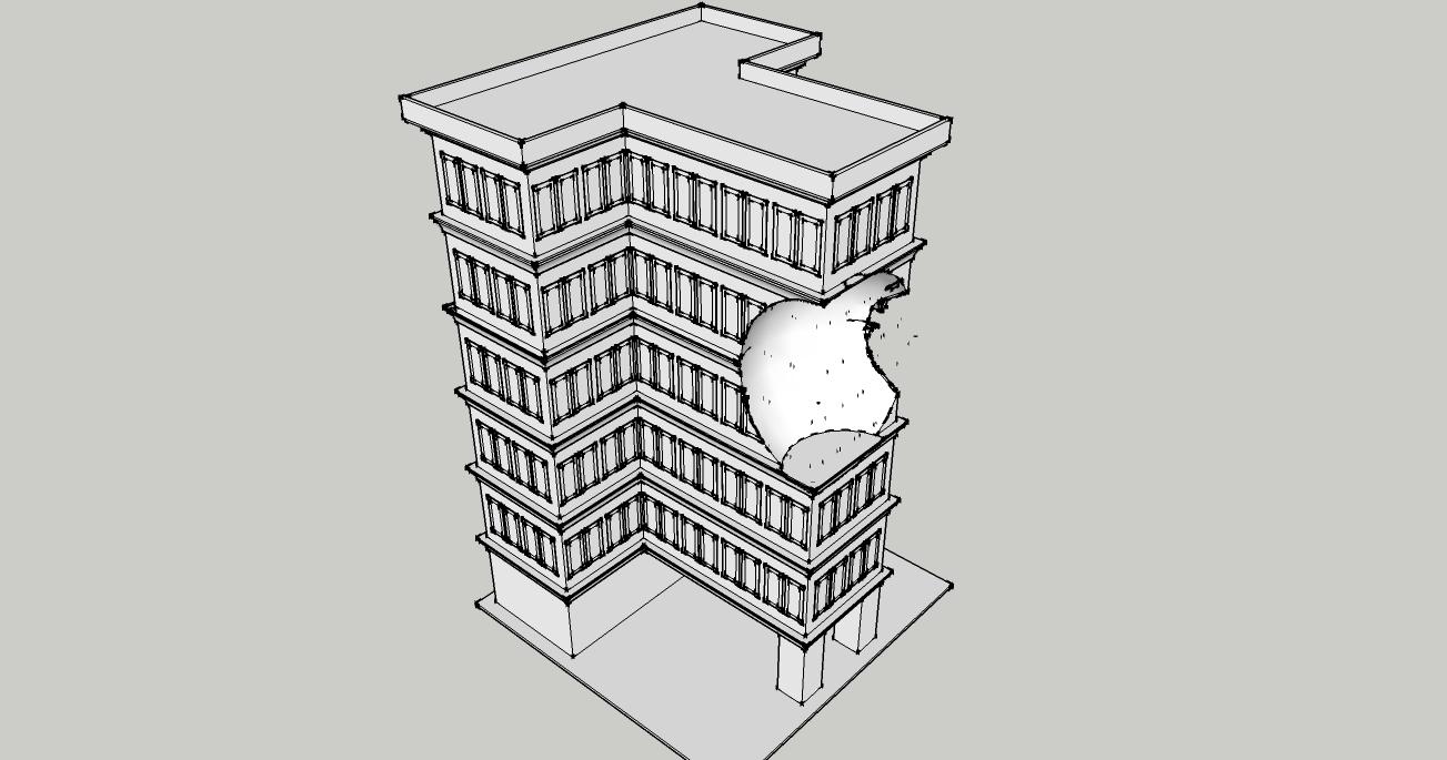 Building mock up
