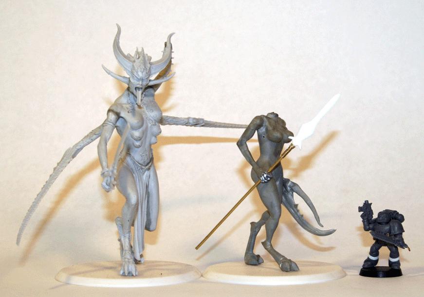 Daemons, Scuptling, Slaanesh, Warhammer 40,000