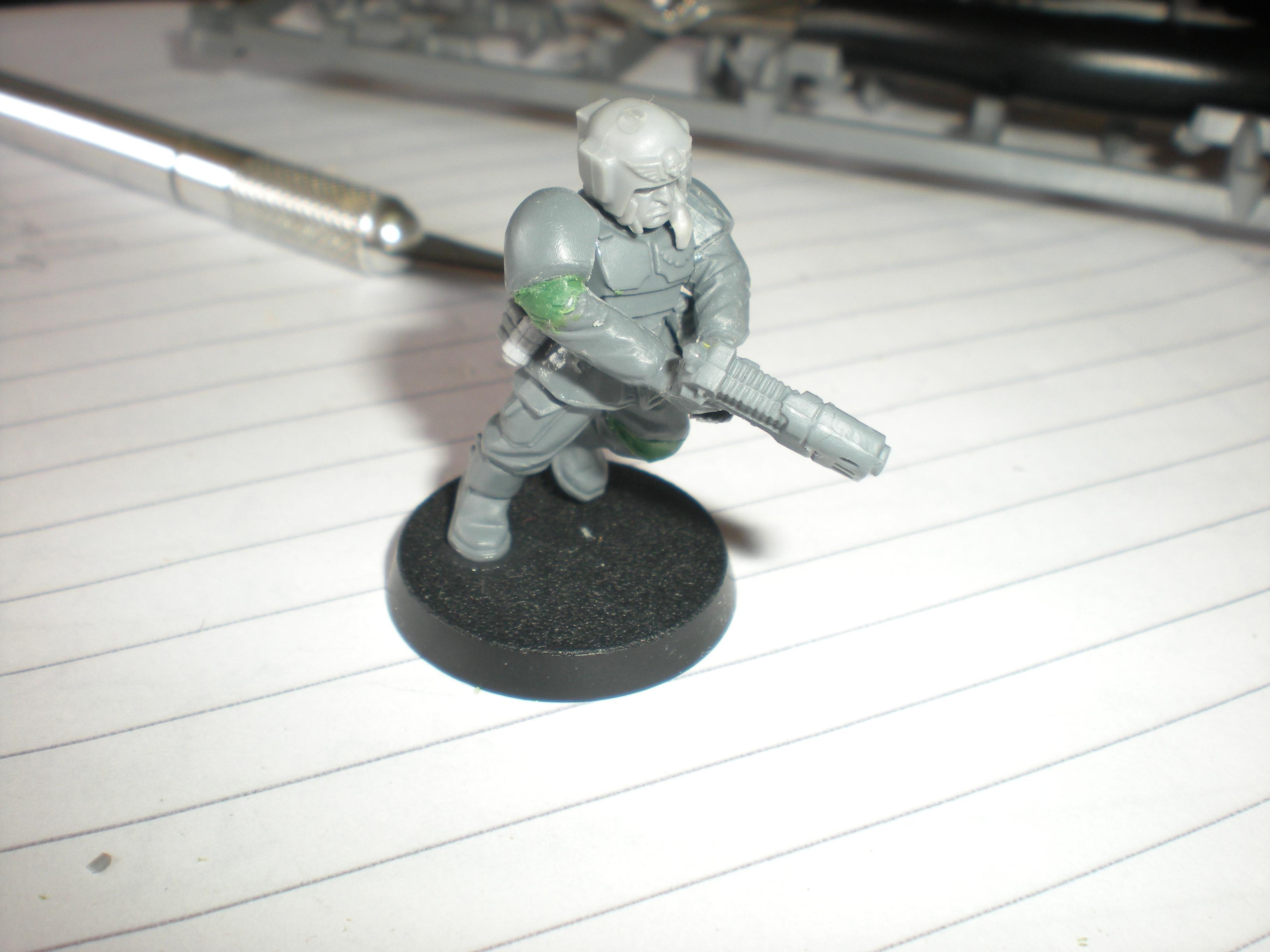 Cadians, Plasma Pistol Conversion, Warhammer 40,000