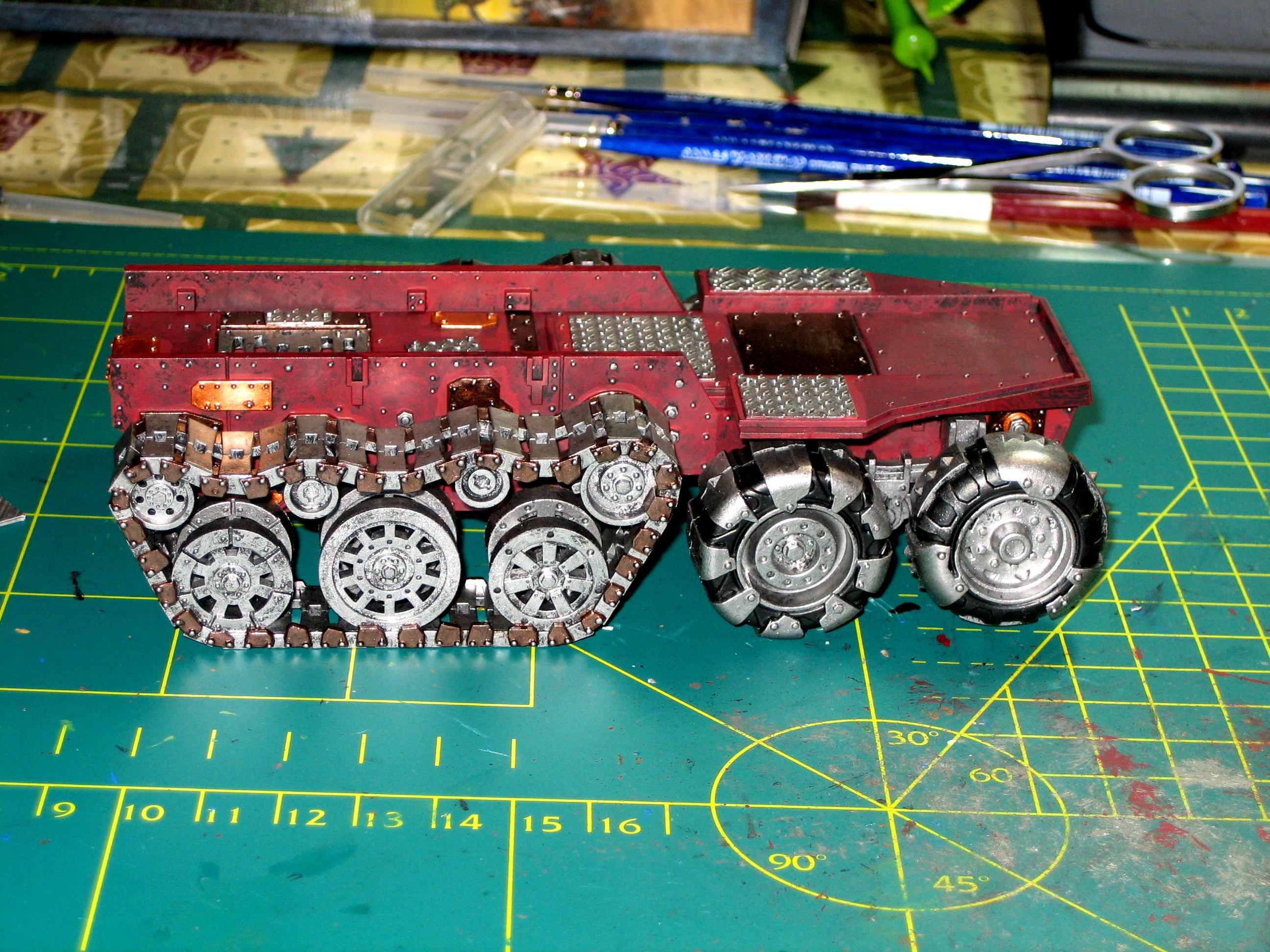 Battlewagon, Orks, Ork battlewagon 1 (work in progress)