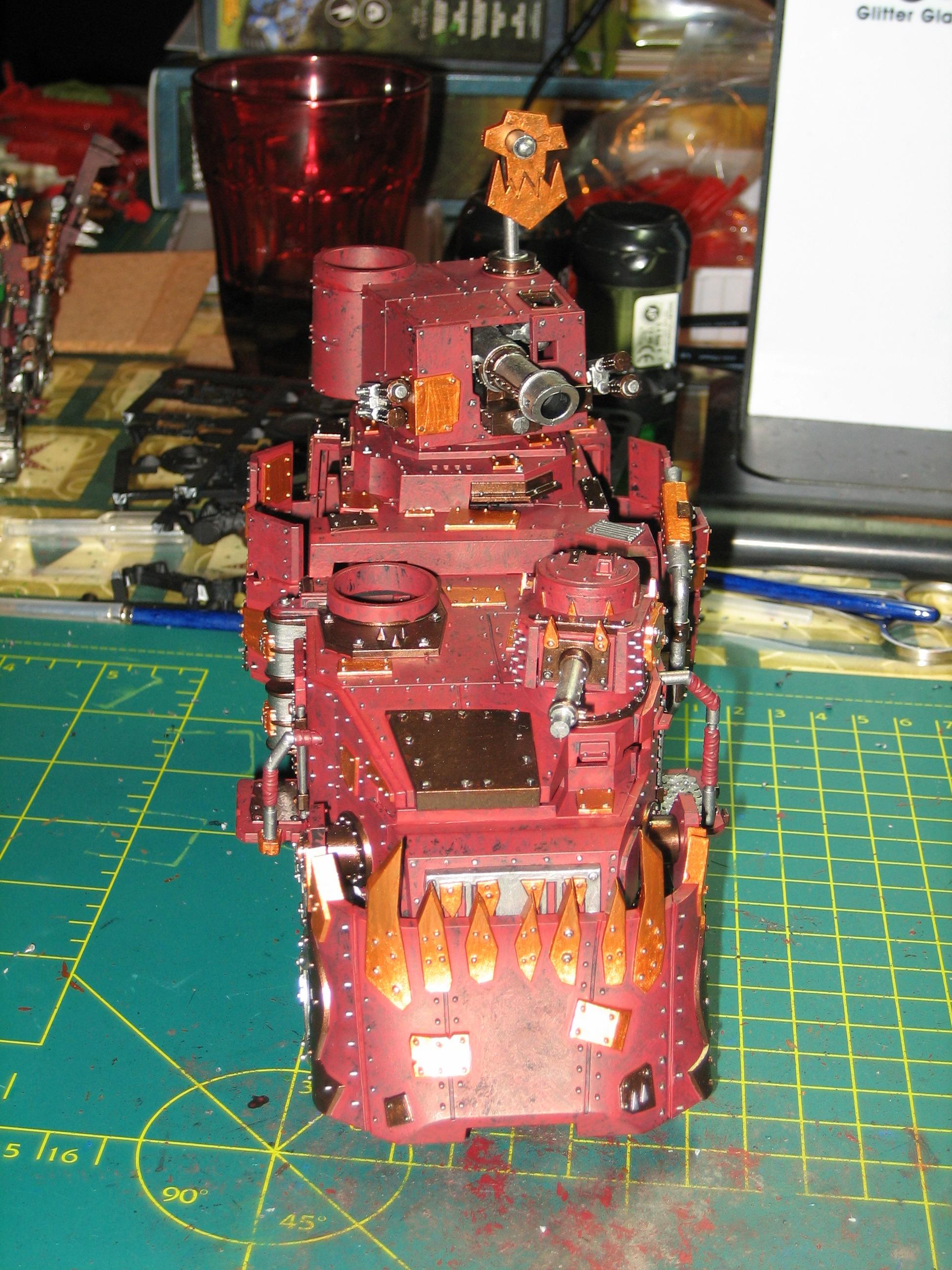 Battlewagon, Orks, Ork battlewagon 1 (front side)