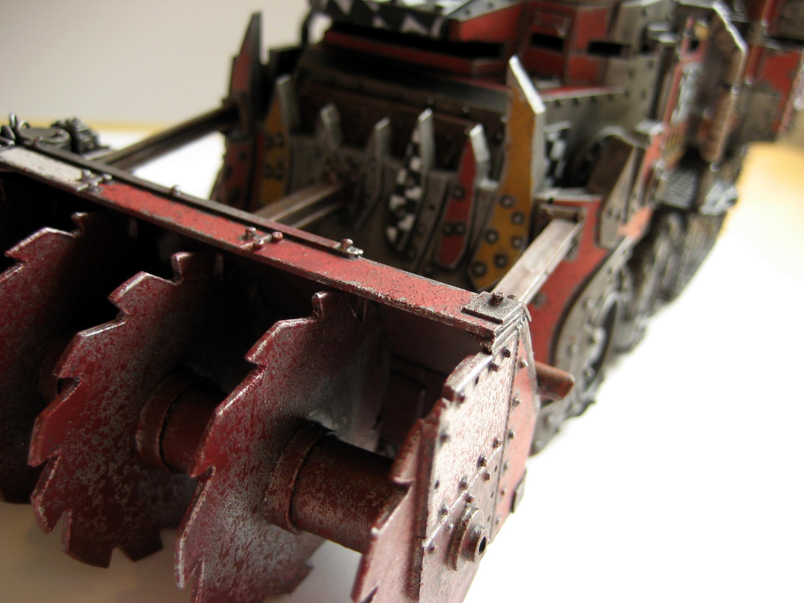 WIP paint on Deffrolla/ BattleWagon I