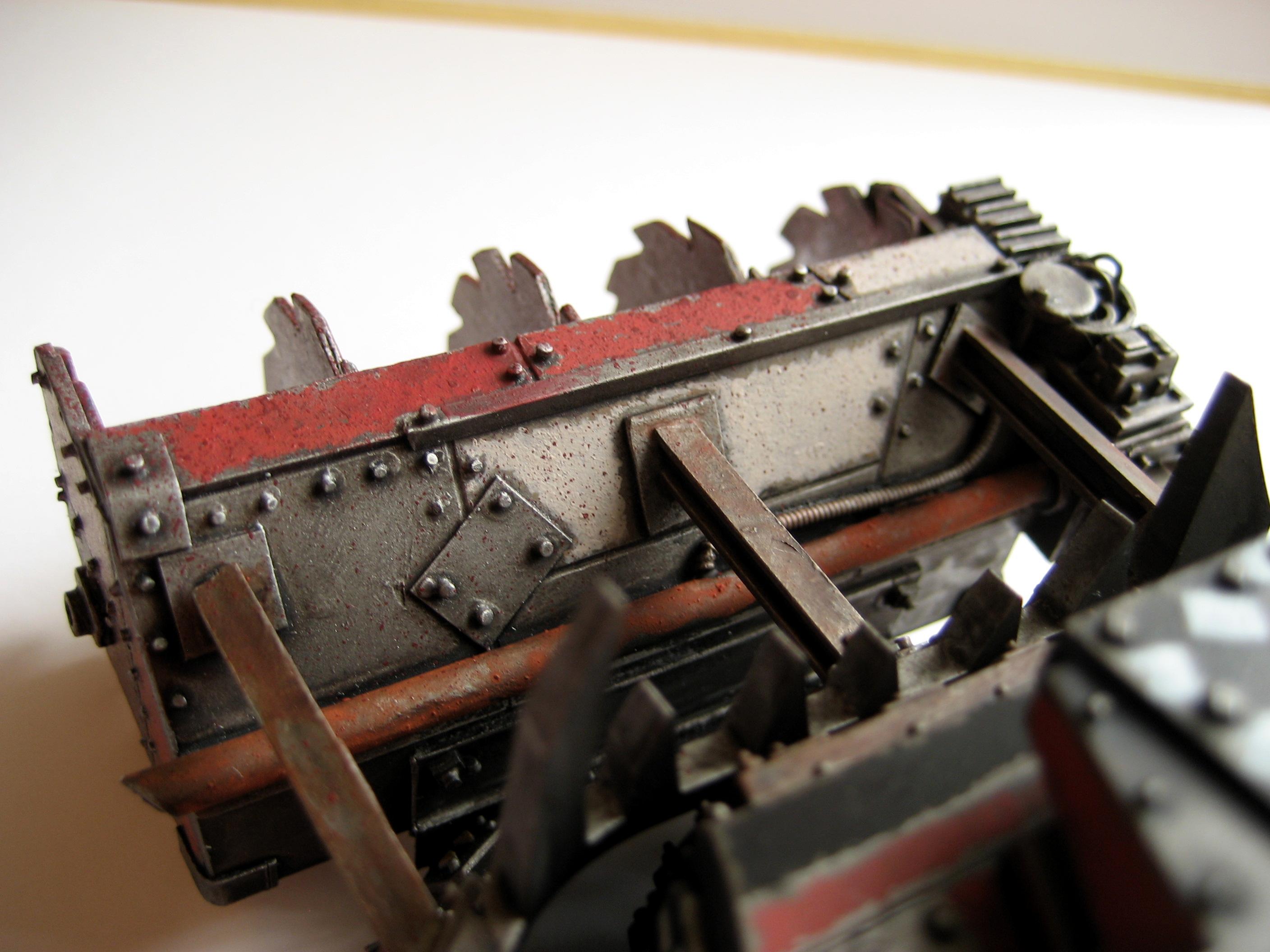 WIP paint on Deffrolla/ BattleWagon I