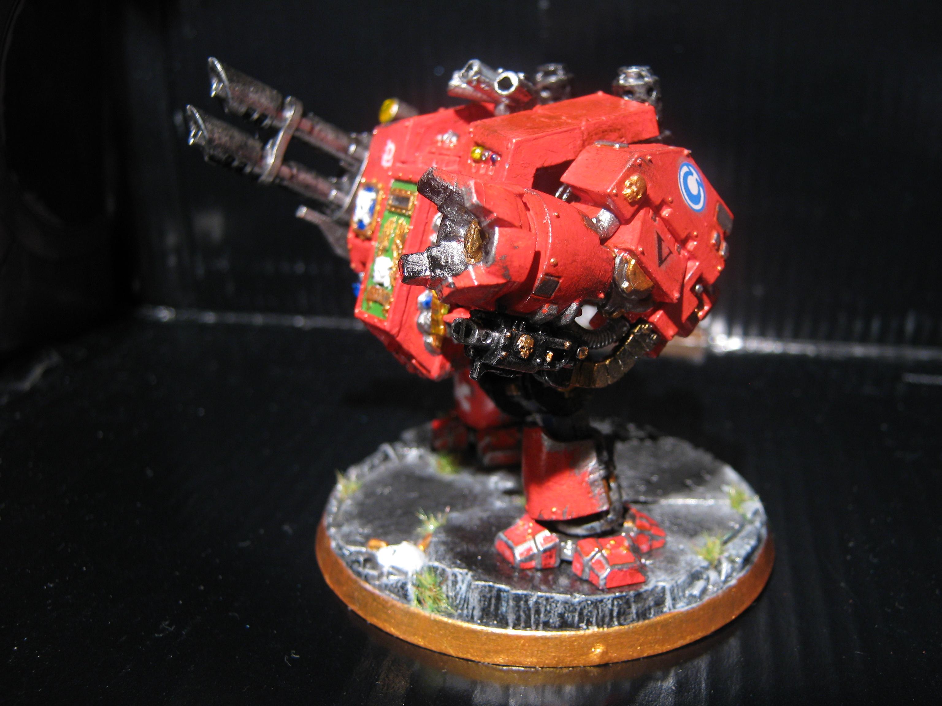 Dreadnought, Space Marines, Ultramarines, Warhammer 40,000