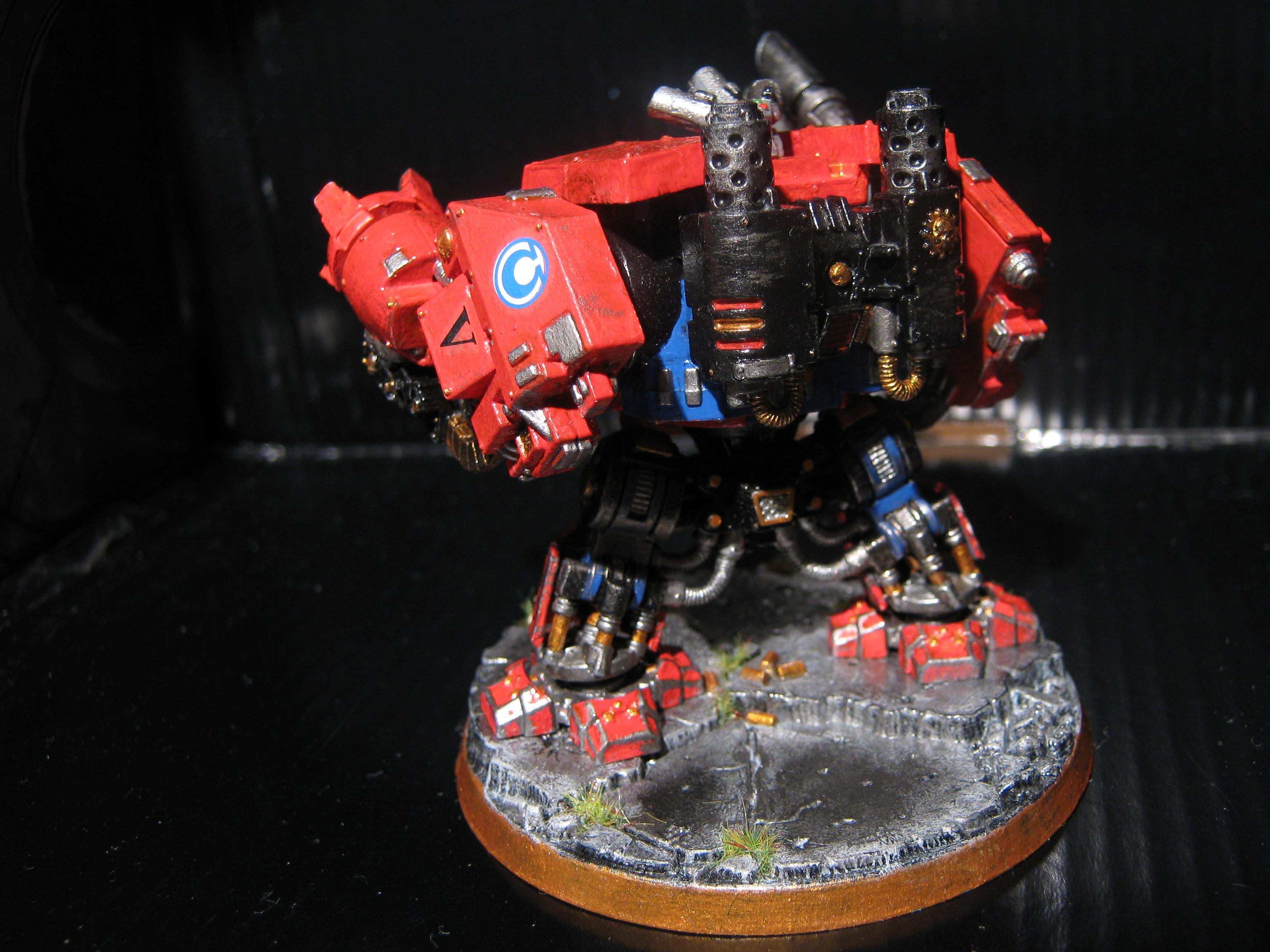 Dreadnought, Space Marines, Ultramarines, Warhammer 40,000