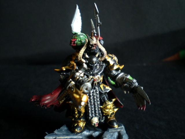 Black Legion, Chaos Lord, Chaos Space Marines, Terminator Armor
