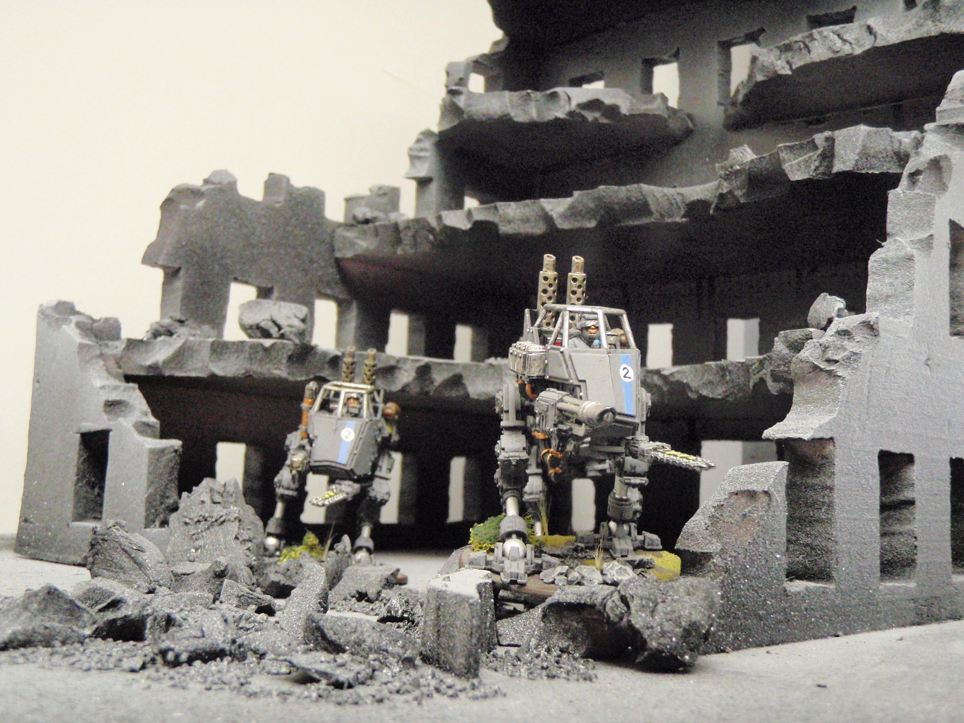 City, Imperial Guard, Ruins, Sentinel, Terrain