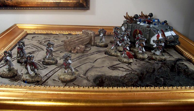 Battle Sisters, Display, Rhino, Sisters Of Battle