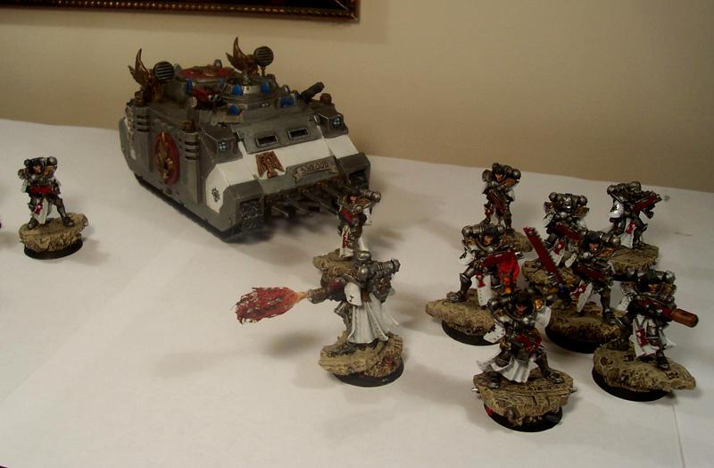 Flamer, Sisters Of Battle, Squad