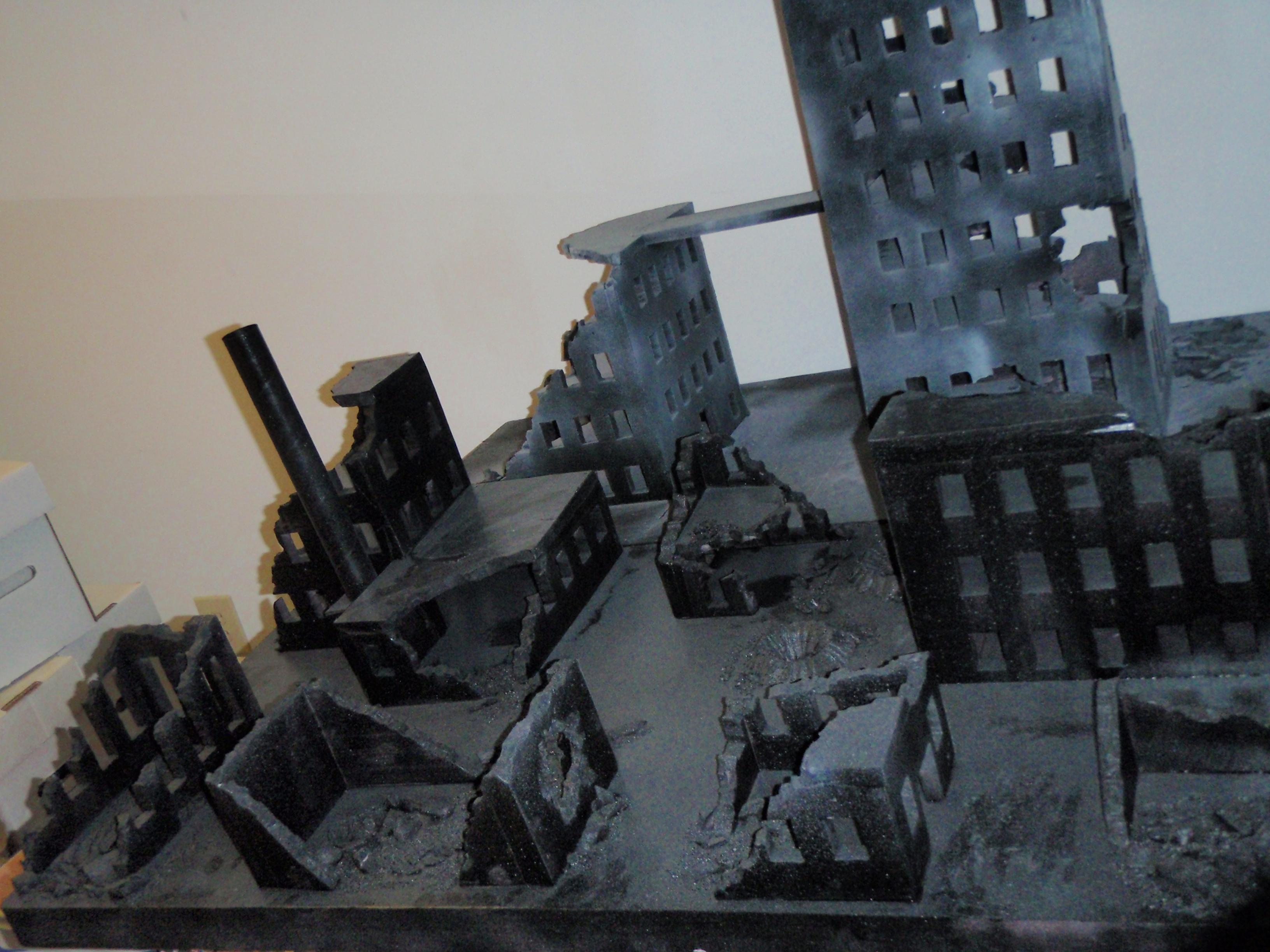 City, Ruins, Terrain