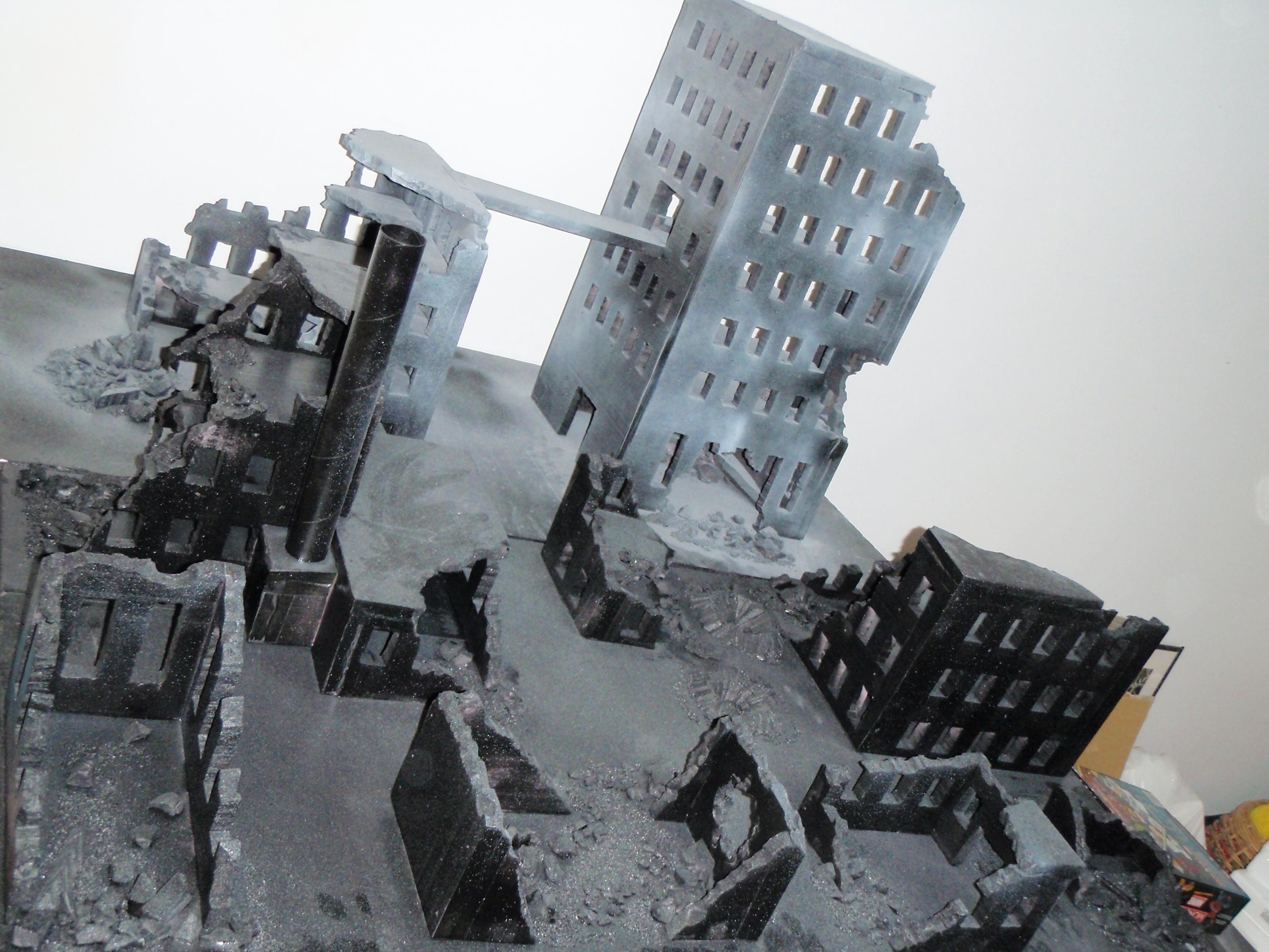 City, Ruins, Terrain