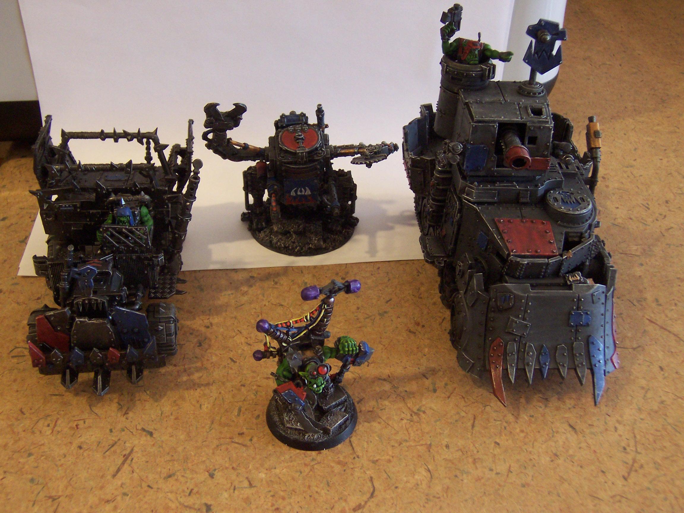 Big Mek's kunnin' toys so far..