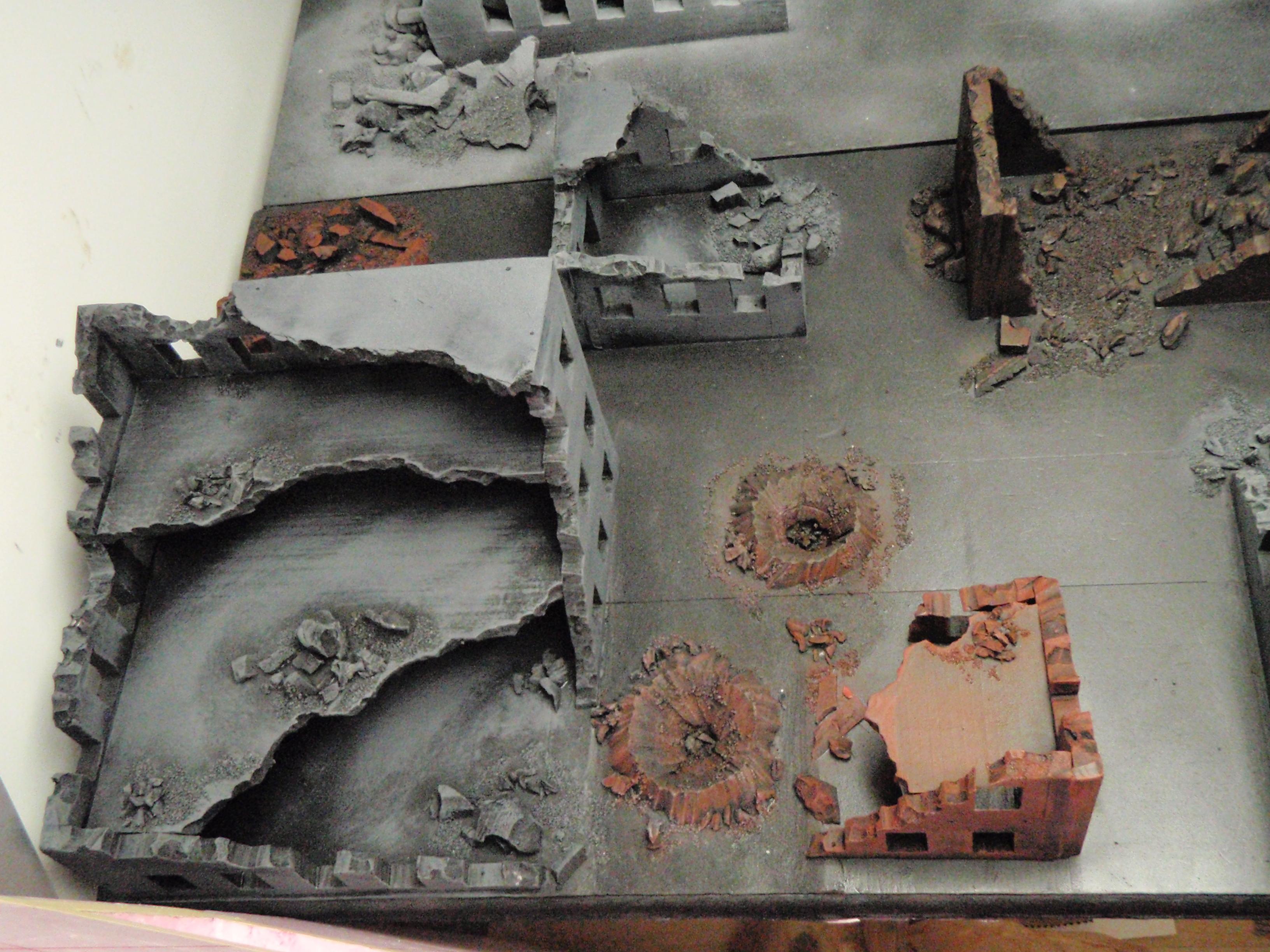 City, Ruins, Terrain
