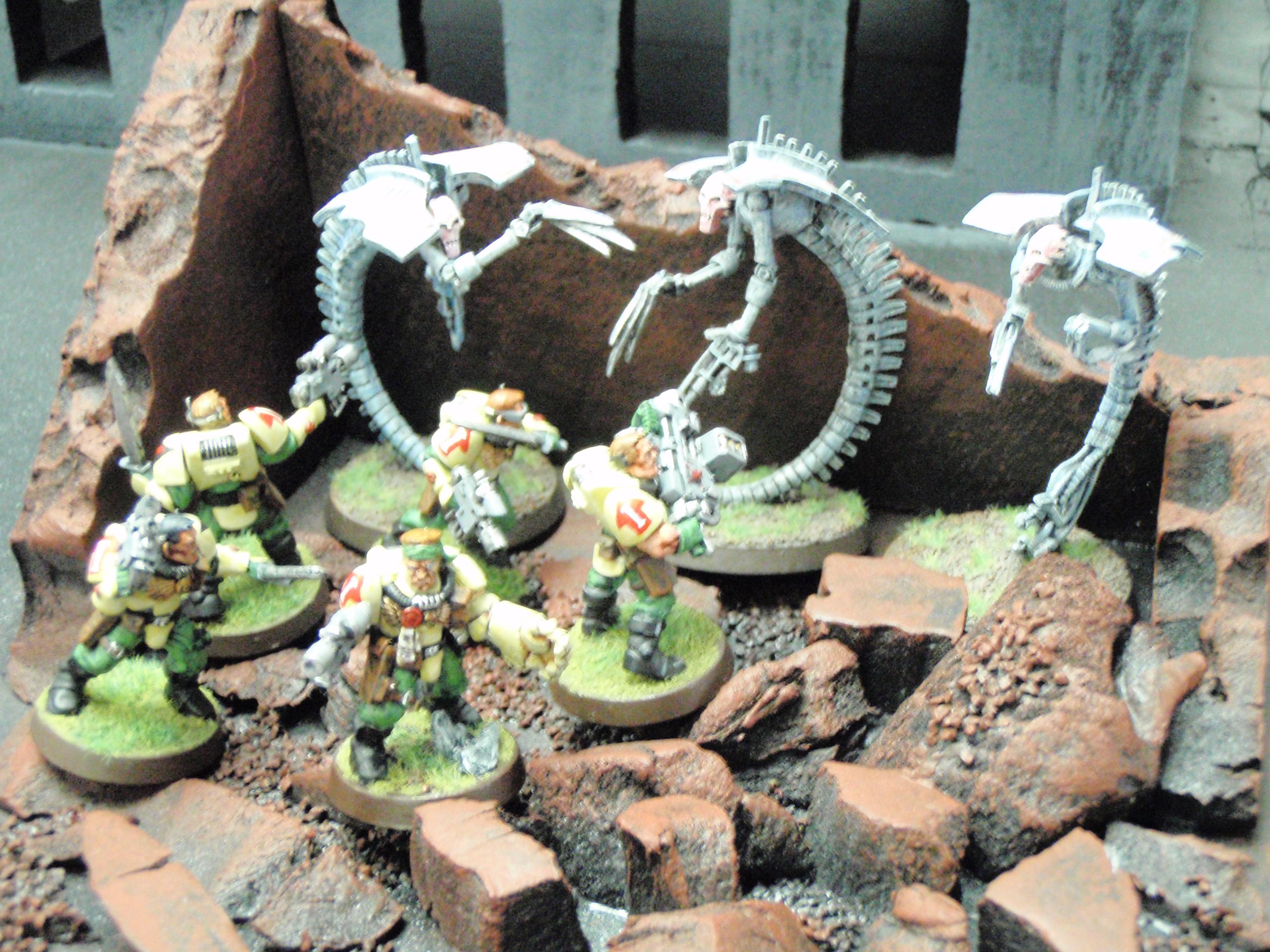 Necrons, Scouts, Space Marines, Wraith