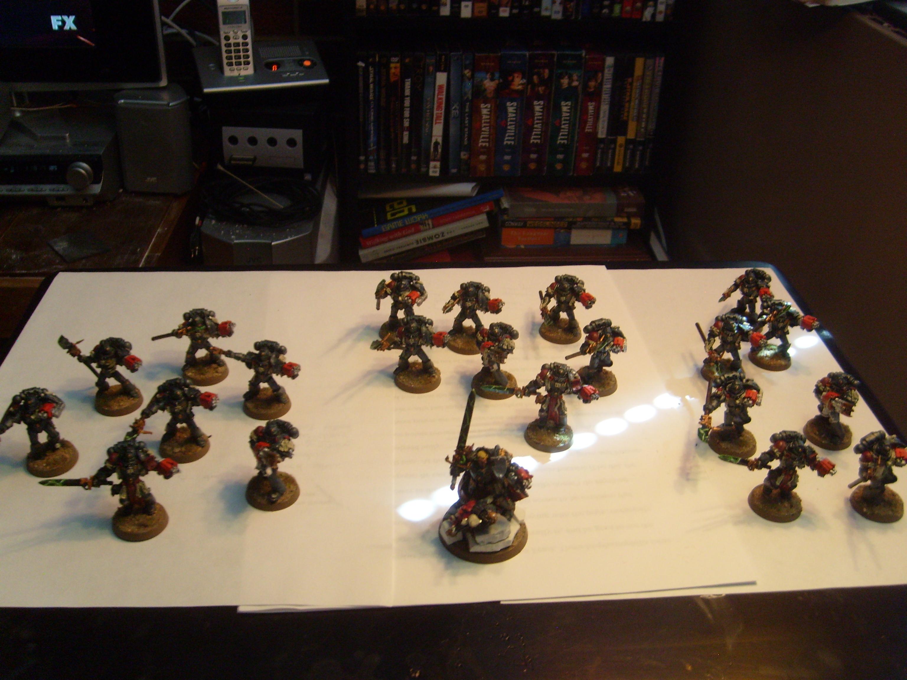 this is all my grey knights together