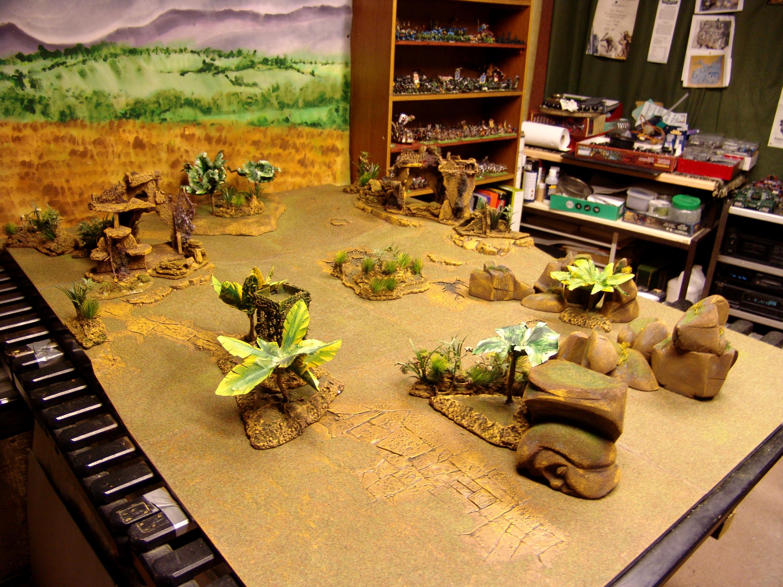 Terrain, terrain set up for jungle