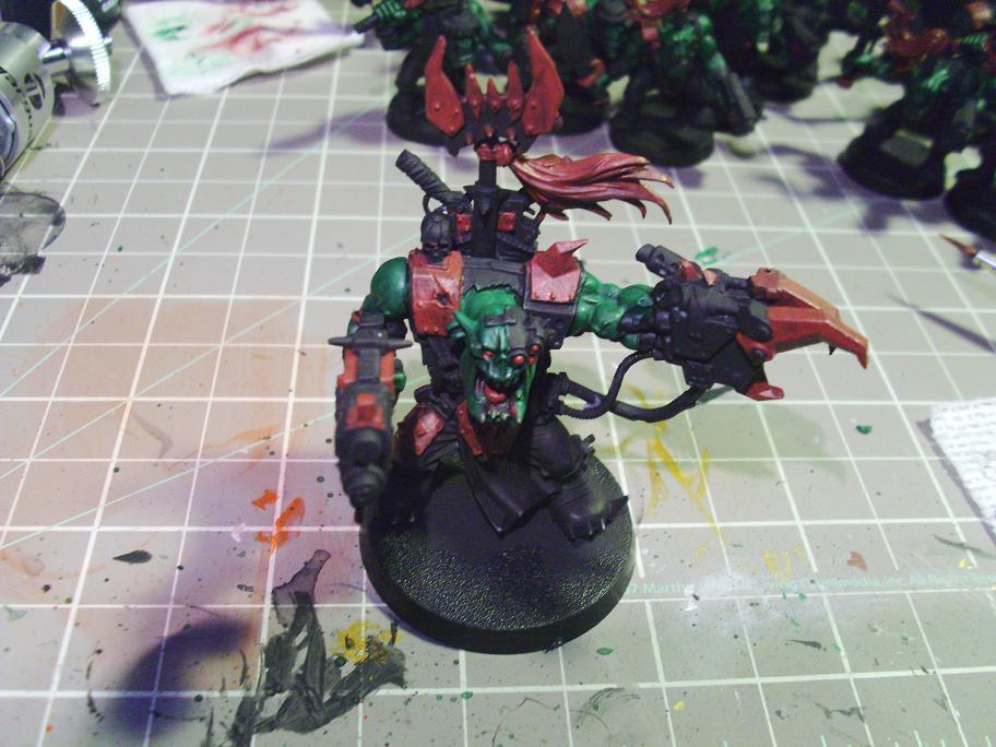 Maybe too much red... I think I just have an infatuation with red. Guess that's why I play BA