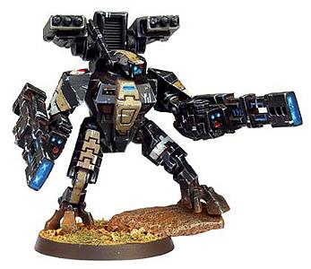 Battlesuit, Desert Camo, Tau, Warhammer 40,000
