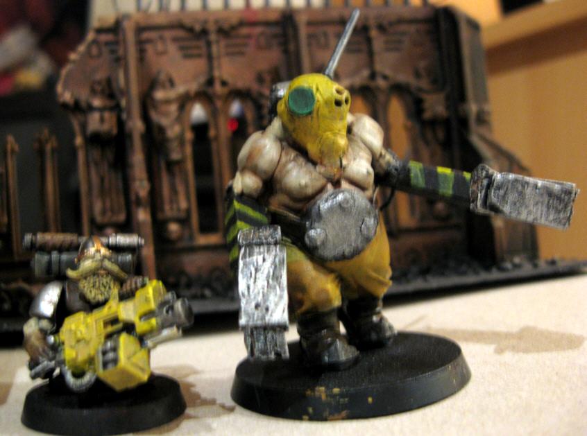 Adeptus Mechanicus, Ogryns, Servitors, Squats