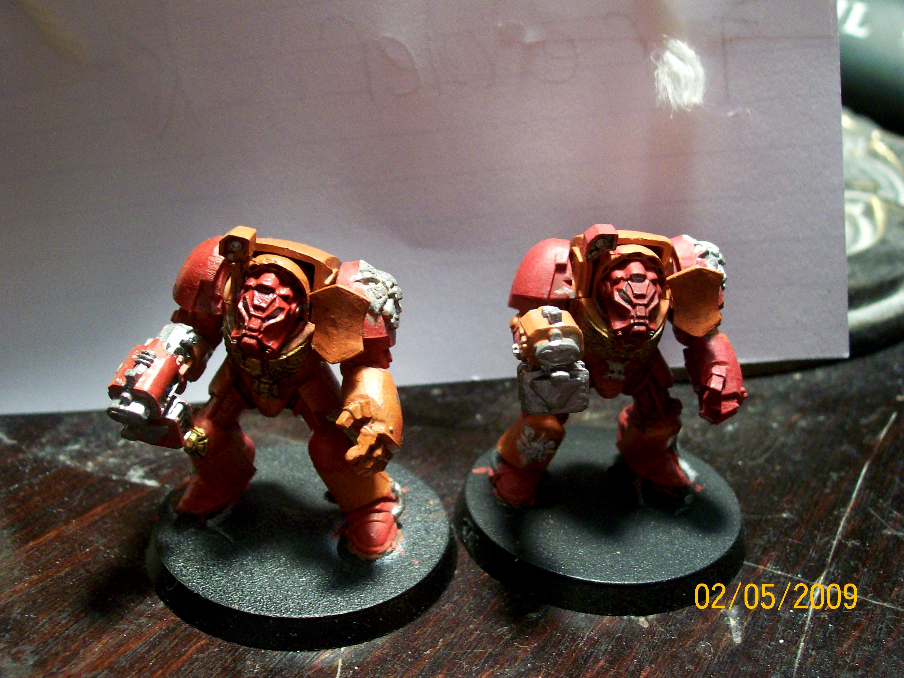 Fire, Orange, Red, Terminator Armor