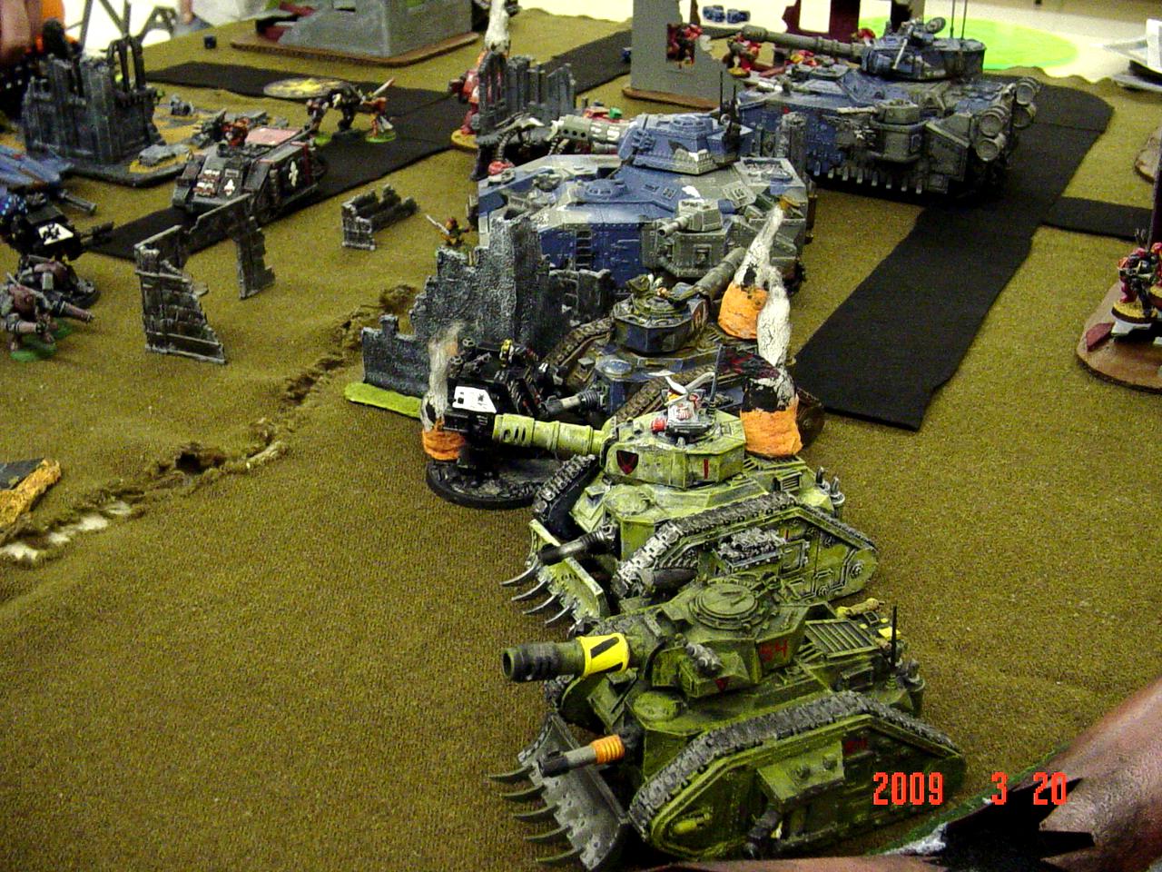 Battle Report, Imperial Guard, Space Marines