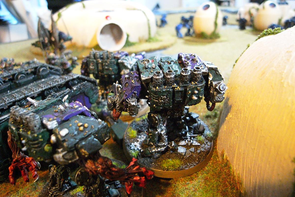 Chaos Space Marines, Death Guard, Dreadnought, Nurgle