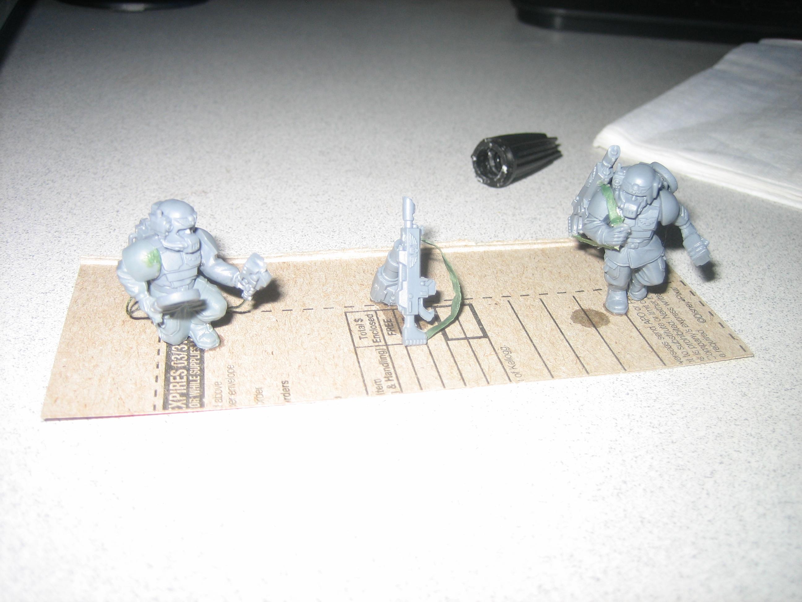 Cadians, Greenstuff, Imperial Guard, Warhammer 40,000