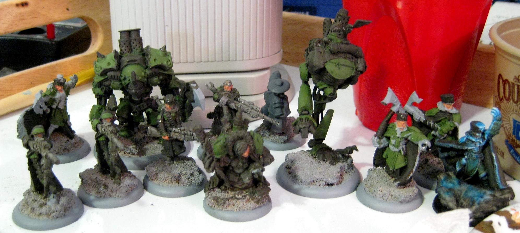 Khador, Warmachine, Work In Progress