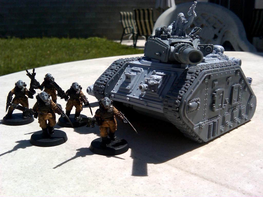 Chaos, Renegades, WIP Leman Russ 2B