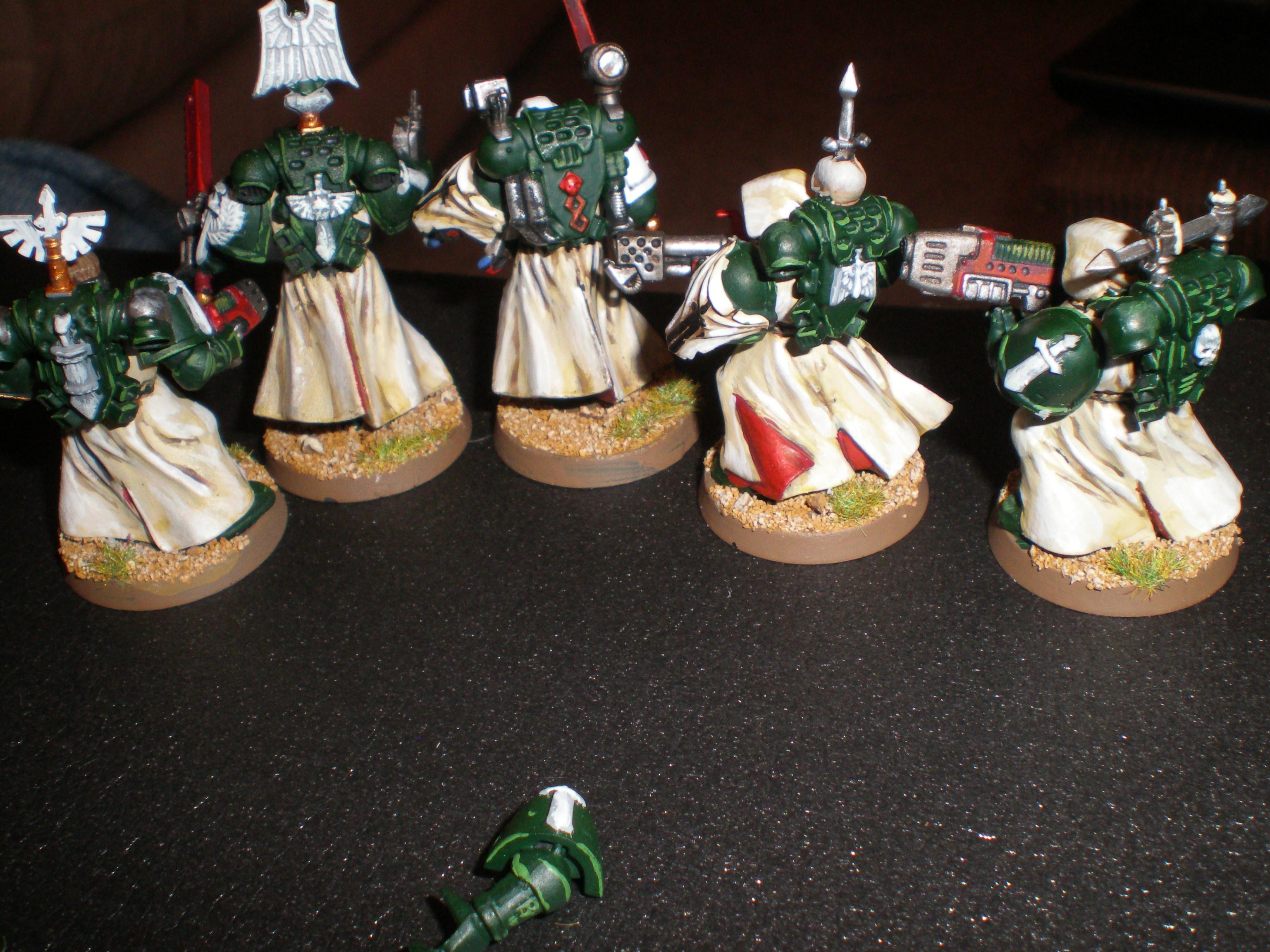 Painted, Space Marines, Squad