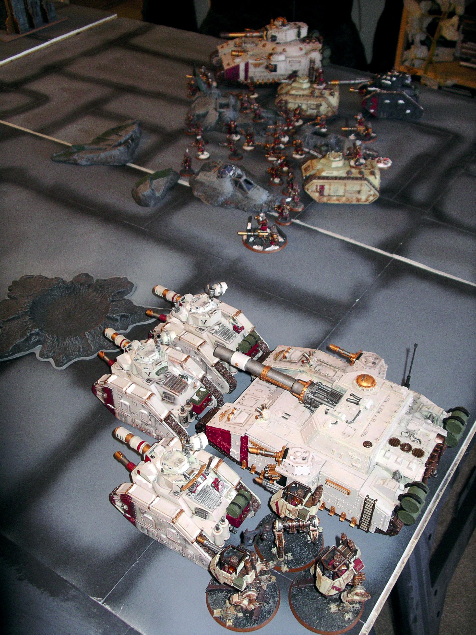 Game Table, Imperial Guard, Vostroyans