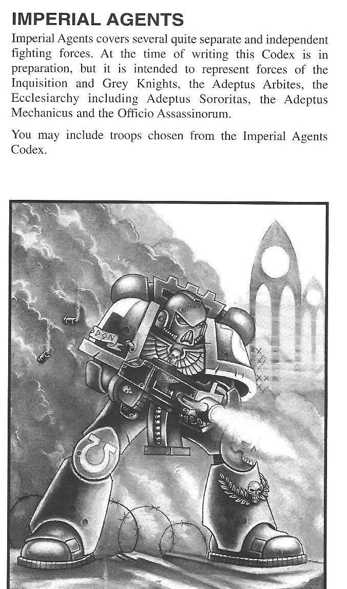 2nd Edition, Artwork, Copyright Games Workshop, Imperial Guard, Inquisition, Retro Review