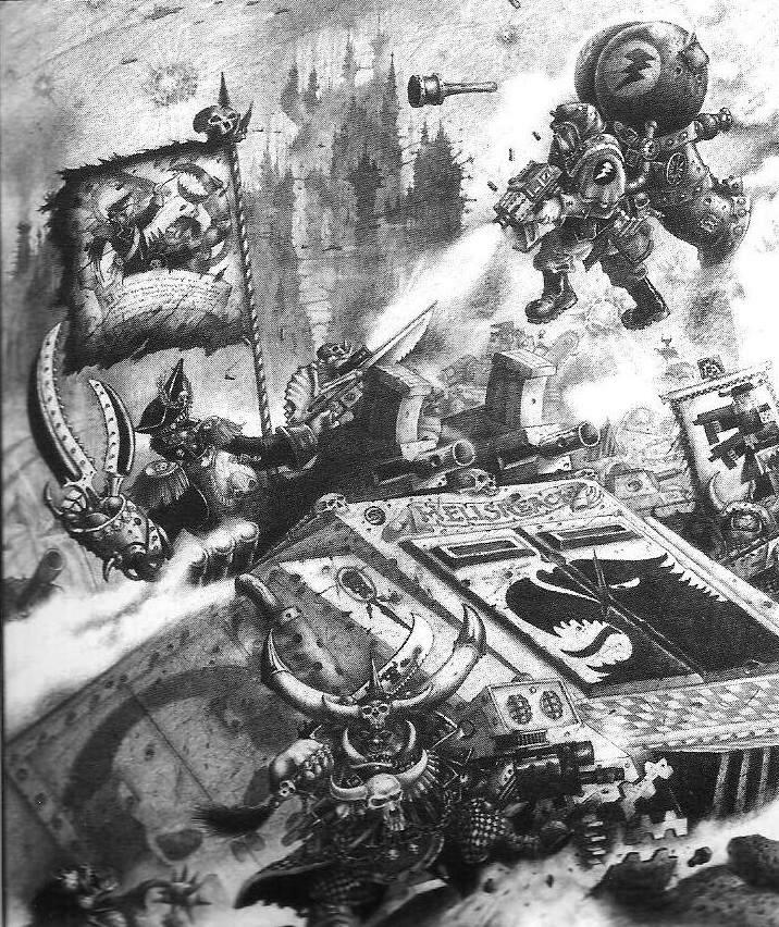 2nd Edition, Artwork, Commissar, Copyright Games Workshop, Imperial Guard, Retro Review, Yarrick
