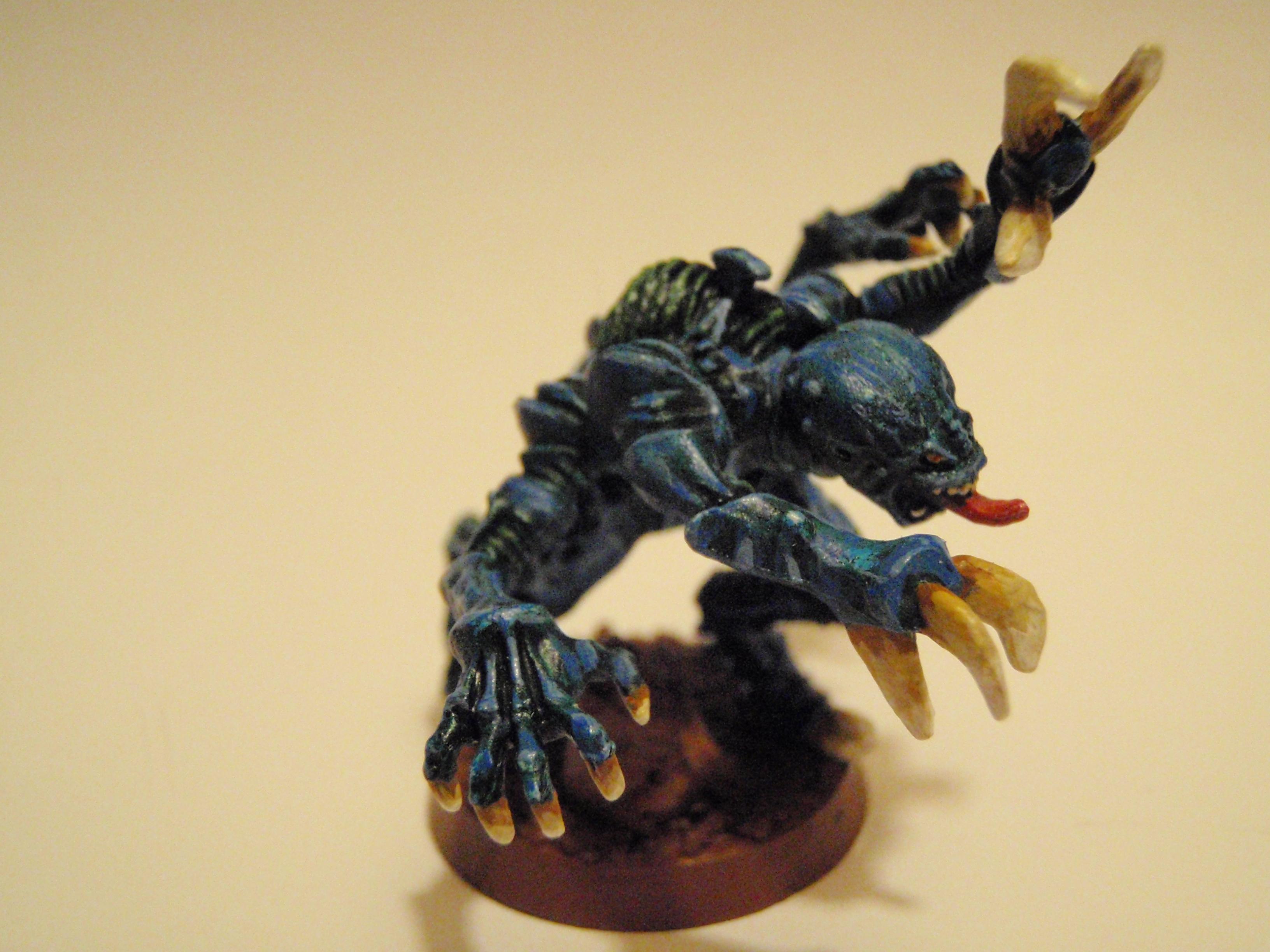 The color scheme I'll be using for my purestrain Genestealers