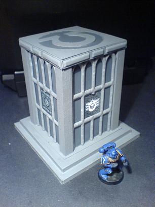 Cities Of Eath, City, Gothic, Monument, Space, Space Marines, Statue, Terrain, Ultramarines, Urban, Warhammer 40,000
