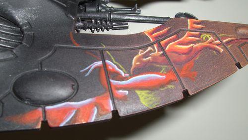 Eldar, Falcon, Freehand, Warhammer 40,000
