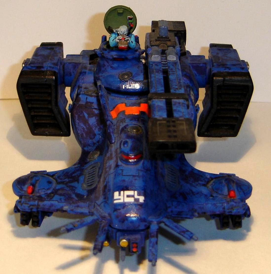 Blue, Hammerhead, Tau, Tau Tank, Warhammer 40,000