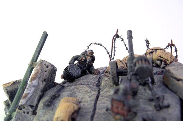 Death Korps of Krieg, Diorama, Imperial Guard, Warhammer 40,000