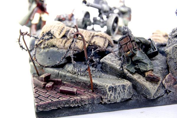 Death Korps of Krieg, Diorama, Imperial Guard, Warhammer 40,000