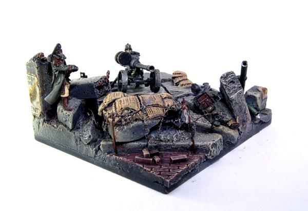 Death Korps of Krieg, Diorama, Imperial Guard, Warhammer 40,000