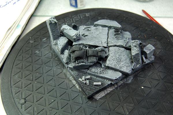 Death Korps of Krieg, Diorama, Warhammer 40,000, Work In Progress