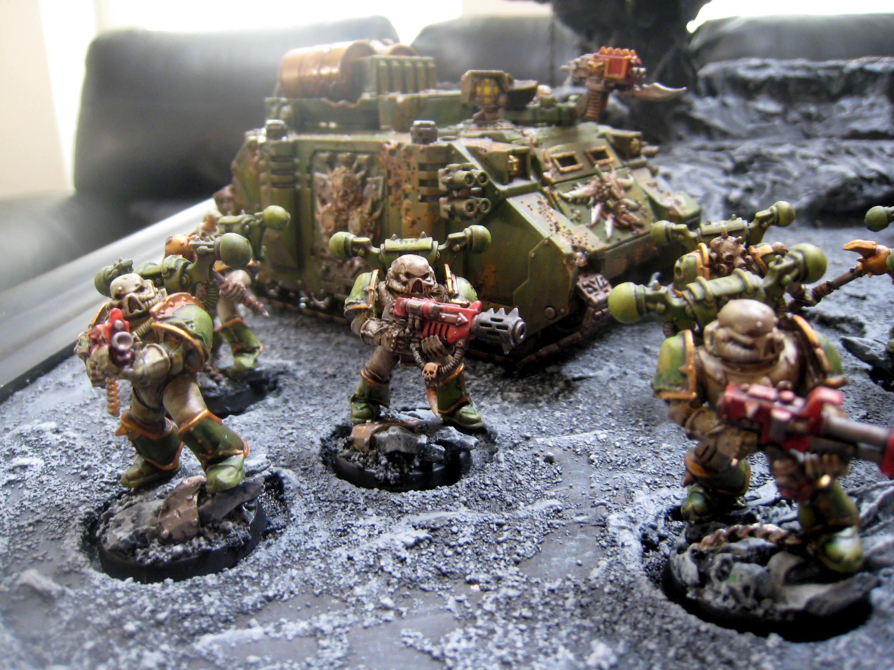 Chaos Space Marines, Death Guard, Nurgle, Plague Marines